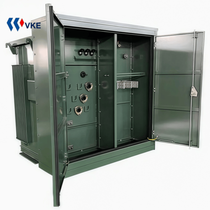 Three Phase 500/750kVA ANSI/IEEE Standard 1000/1250/1500kVA Pad Mounted Transformer 2000kVA 13200V/4