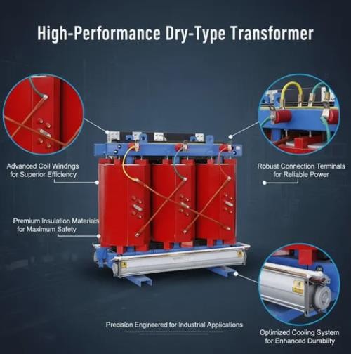 2500kVA Electrical Electric Dry Type Distribution Transformer for Power Distribution